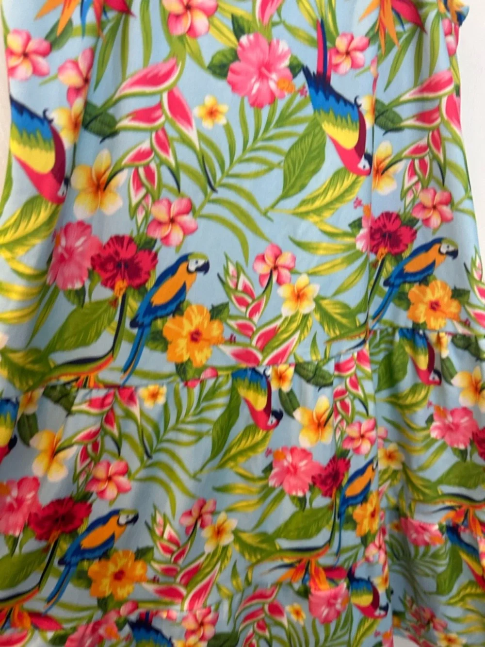 Tommy Bahama Light Blue‎ Floral Top